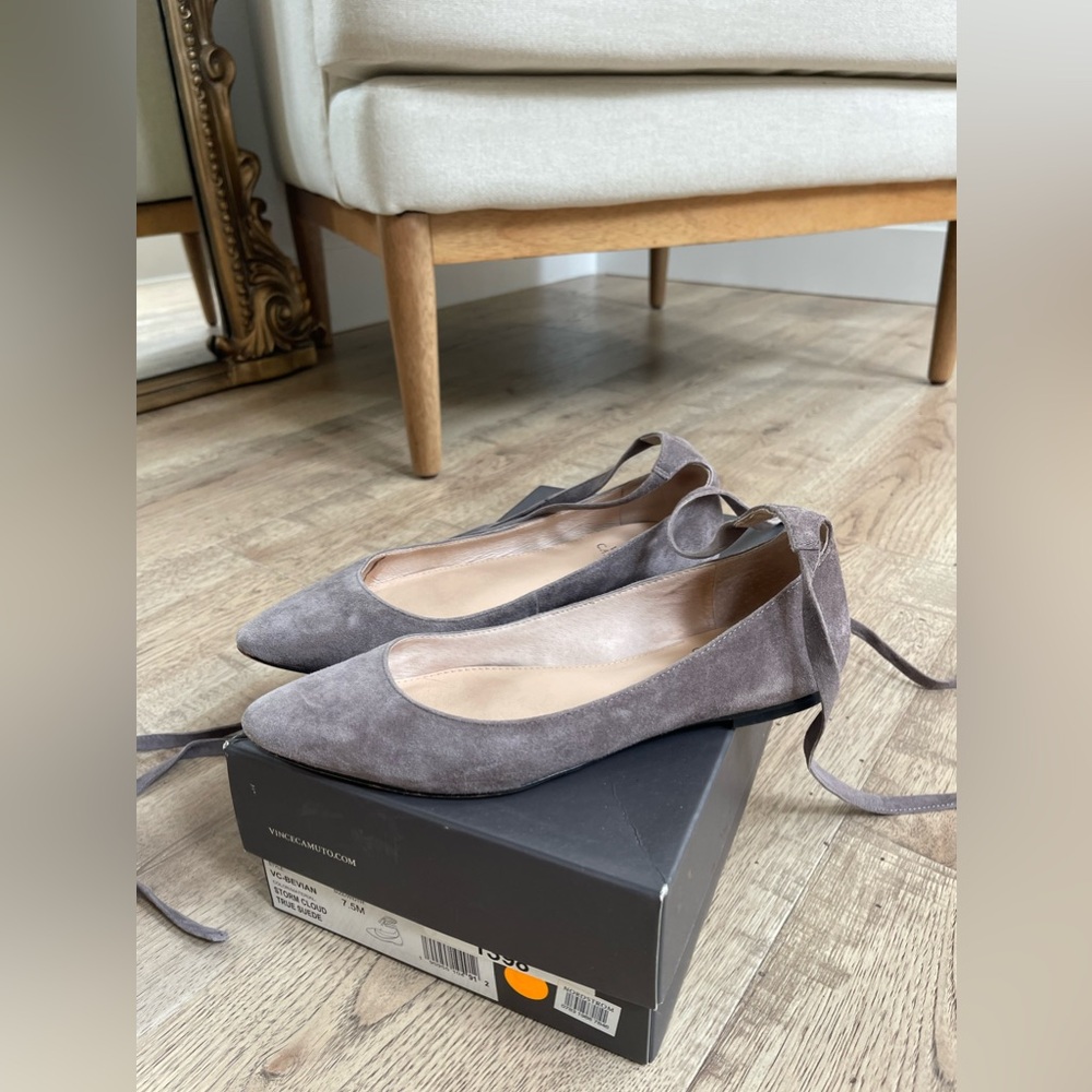 Vince Camuto Suede Flats